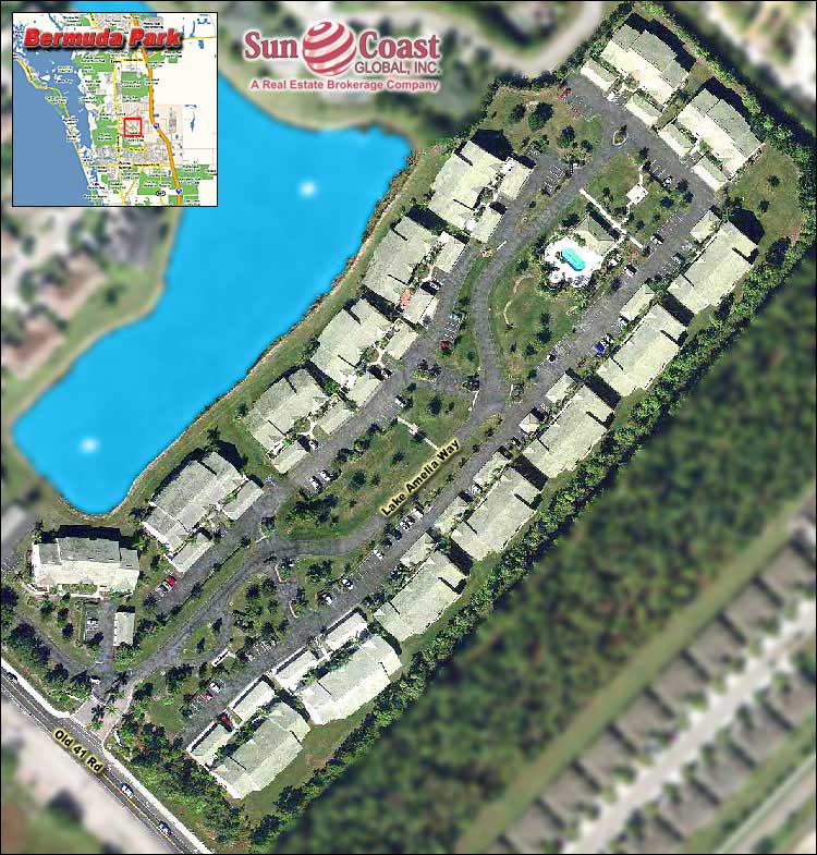 Bermuda Park Overhead Map